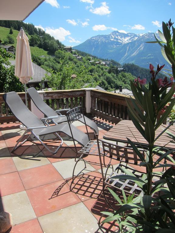 Bed and Breakfast La Demeure Des Elfes Albinen Exterior foto